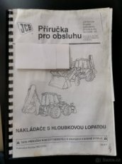 Příručka obsluhy JCB 3CX,4CX