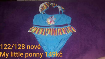 plavky My little ponny 122/128 nové