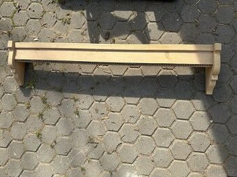 Garnýž na chalupu 102x22 cm, masiv