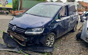 Vůz na náhradní díly VW Sharan 7N 2014 CFGC PQJ LH5X