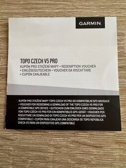 Garmin Topo Czech V5 pro