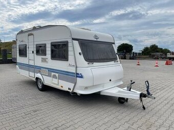 PRODÁNO Hobby de luxe 450, 2001, 4 osoby, stan, bojler