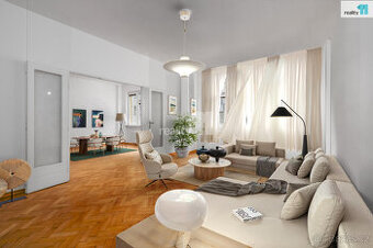 Prodej pěkného bytu 3+1 s možností parkování, Letná, Praha 7