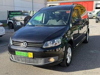 VOLKSWAGEN CADDY MAXI 2,0 TDI-103 KW, 7 MÍST, PARK. SENZORY