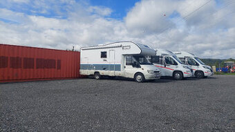 Celoročni parkování pro osobni auta obytná auta a karavany