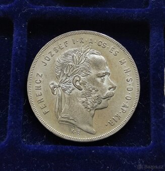 1 Zlatník 1872 KB - RL, VZÁCNÝ, PATINA