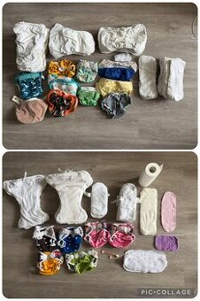 Sada látkových plen