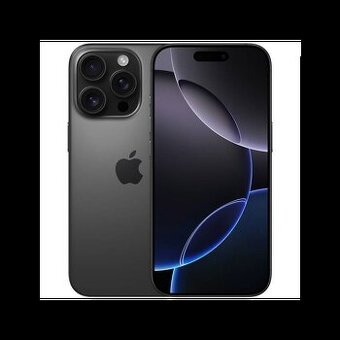 Apple iPhone 16 Pro 256GB, Black Titanium, PERFEKTNÍ STAV