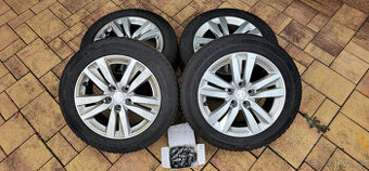 16" ALU kola + zimní pneu 205/55 R16