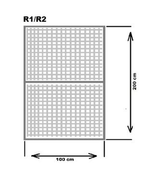 Hliníkové rámy na voliery, klece apod…
