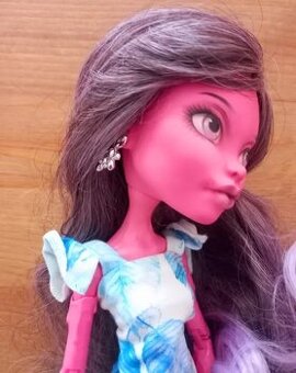 Panenka monster high 43cm OOAK