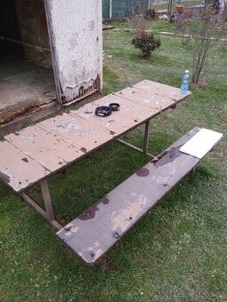 Zahradní lavice 2 kusy