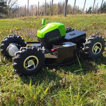 Sekačka GREENWORKS na dálkové ovládání pro extrémní svahy