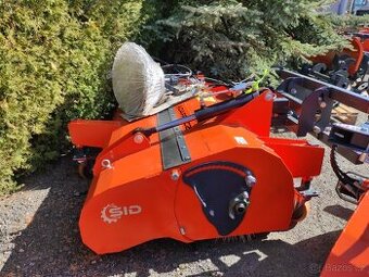 Hydraulický rotační zametač se sběrným košem + boční kartáč