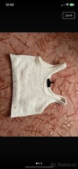 Plyšový top - M - 1