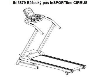 Běžecký pás inSPORTline Cirrus