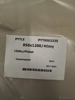 Pytel 850 x 1200 / 40 my - balení 150 ks