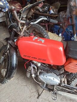 Potřebuji zavařit nádrž Jawa 23 mustang