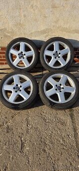 Alu kola R17 5x108, Volvo letní pneu 205/50