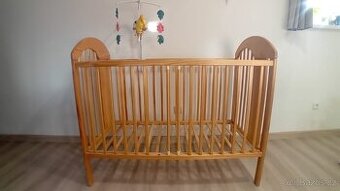 Dětská Dřevěná postýlka