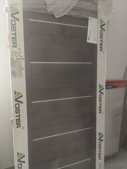 Interiérové dveře - dub tmavý - nové