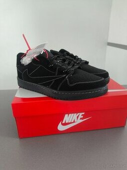 Jordan 1 low travis black