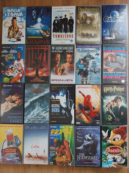 20 x VHS komplet z 90tých let