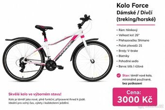 Dívčí kolo - krásné a plně funkční :-)