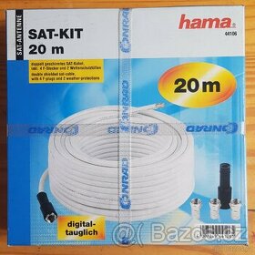 Kabel a instalační sada SAT/TV