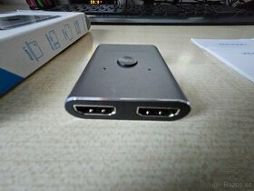 Vention 2-Port HDMI Bi-Direction Switcher Silver - 1