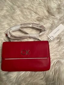 Kabelka Calvin Klein - červená - nová vhodná jako dárek