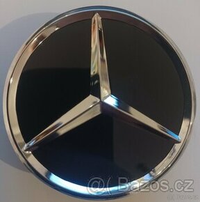 Mercedes středové krytky kol 75mm