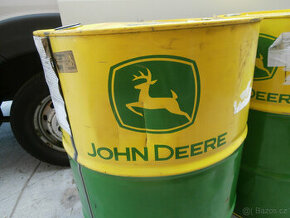 Sudy plechové 200 l od oleje ZETOR, JOHN DEERE za 300
