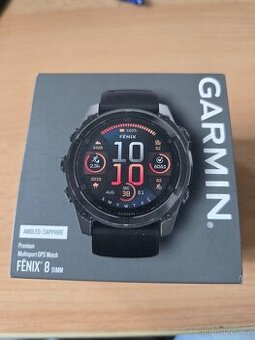 Garmin Fenix 8 AMOLED 51 mm, Sapphire Carbon Gray