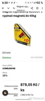 magnet pro pro přípravu svařeni - 1