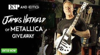 ESP LTD IRON CROSS SW Made in Korea James Hetfield Metallica
