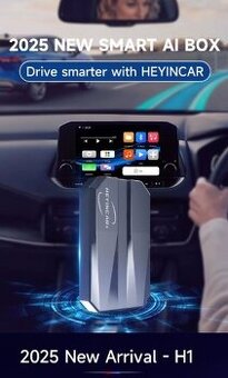 HEYINCAR H1 Smart AI BOX bezdrátové CarPlay / Android Auto