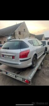 Dily Peugeot 407 dveře blatníky víko kufru
