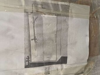 Koupelnový sprchový kout SANOTECHNIK 120x80cm nový