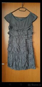 Společenské/letní šaty 100% hedvábí, vel.XS