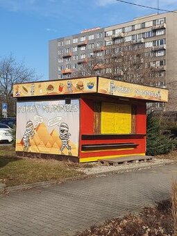 Stánek bistro rychlé občerstvení