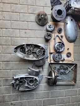 Motor jawa 250 typ 11 perak Janecek