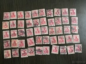 50x znamka Deutsches Reich 10