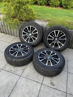 Alu kola 5x114,3 včetně letních pneu 205/65R15