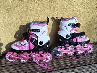 Dětské dívčí inline brusle