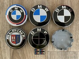 BMW středy alu kol, průměr 68mm 4ks
