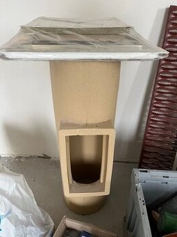 Komínová tvarovka pro dvířka - Průměr: ∅ 180 mm - 1
