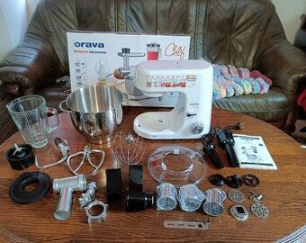 Multifunkční kuchyňský robot 6v1, 1400 W, bílý, NOVÝ, PC 739