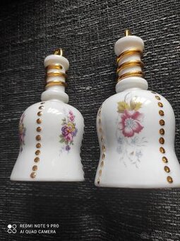 Párové zvonky Royal dux Bohemia v 18 cm - 1