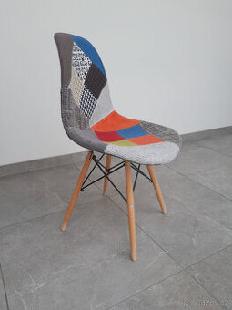 Židle patchwork